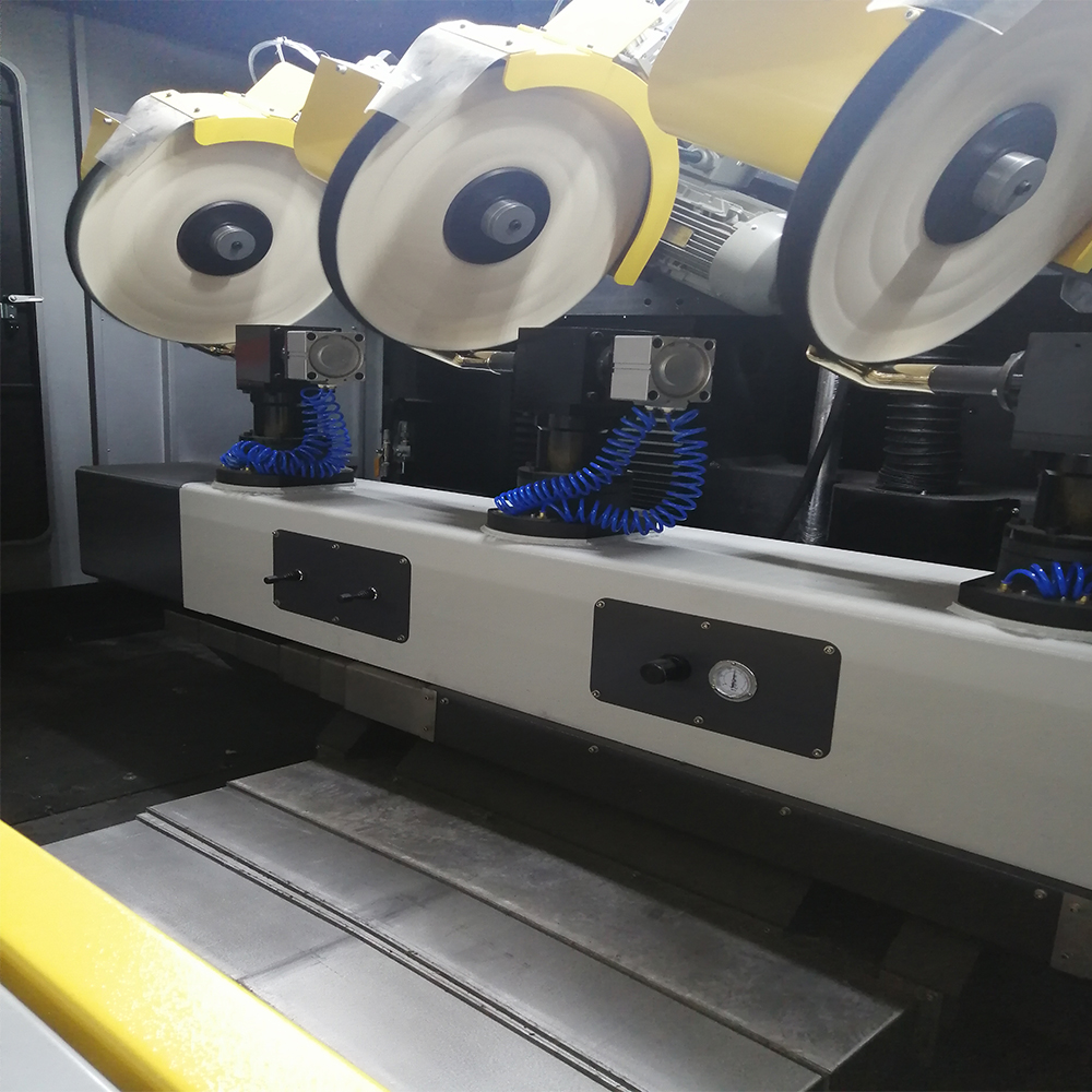 Máquina de pulido CNC de doble estado de seis ejes CNC