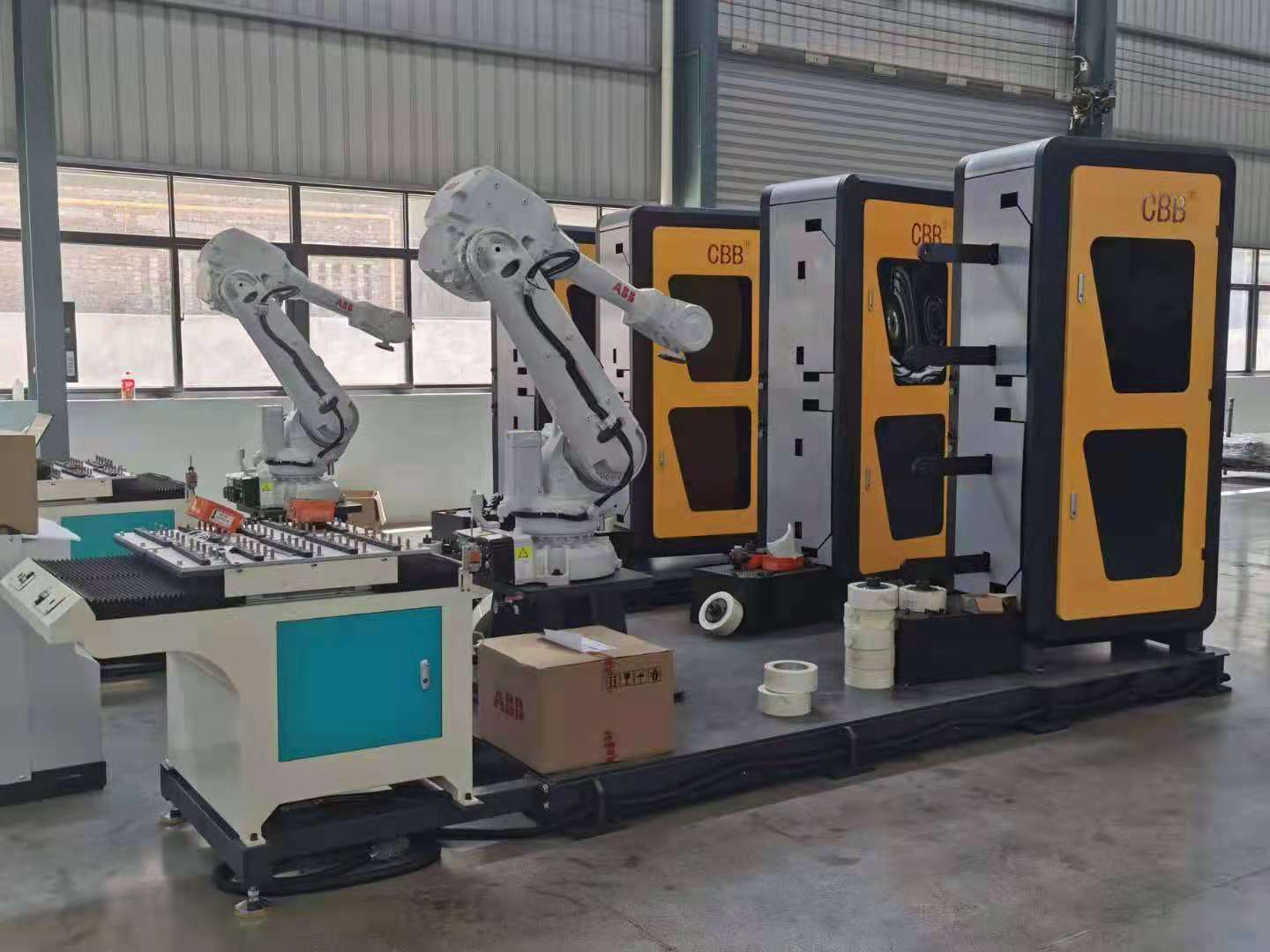 Máquina de pulido de robot automático